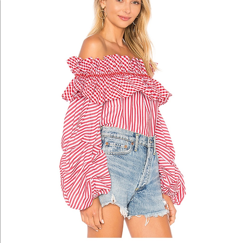 Runway look for less! Petersyn blouse